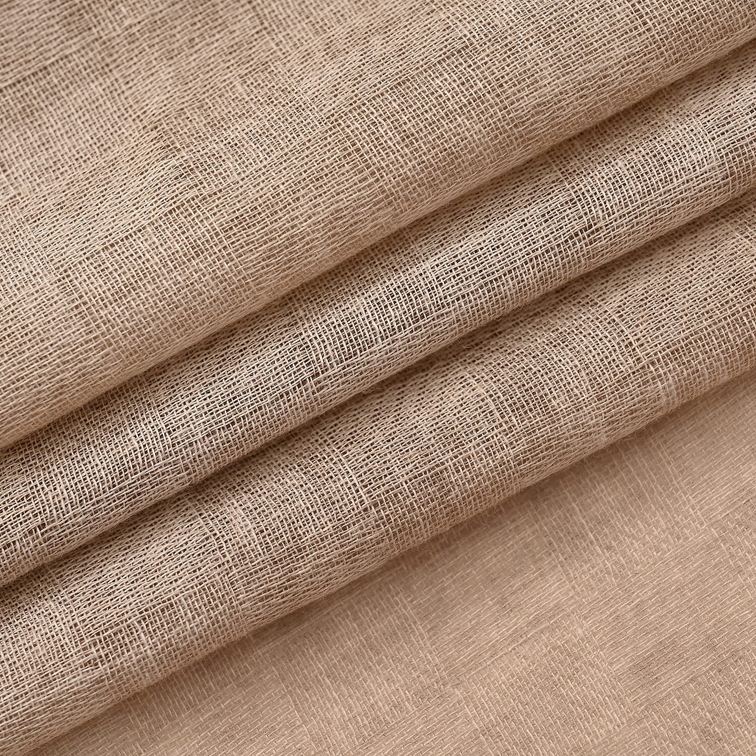 Closeout Deal - Scarf with sequins and tassels - Beige