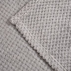 Fleece Flannel Blanket (Size 200x150 cm) - Dark Grey