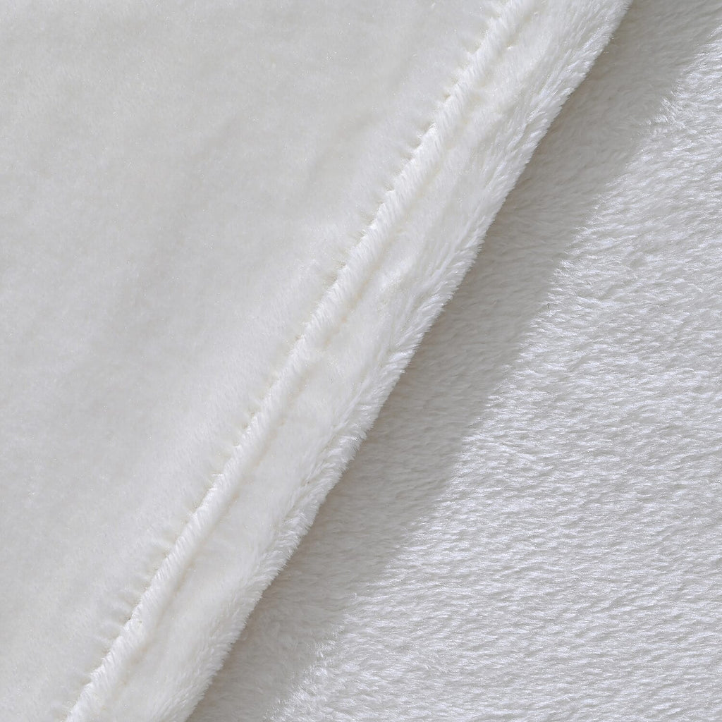 Soft and Luxurious Blanket - Cream Size- 220x228cm