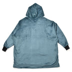 Flannel Solid Hoodie (Size 96x89 cm) - Green