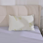 Bamboo Solid Pillow (Size 75x50 cm) - White