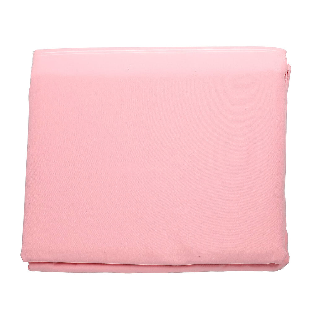 4 Piece Set - Flat - Fitted Bedsheets with 2 Pillow Cases (Double Size) - Pink