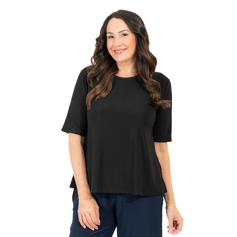 Polyester Top (Size 1x1 cm) - Black