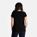 Polyester Top (Size 1x1 cm) - Black