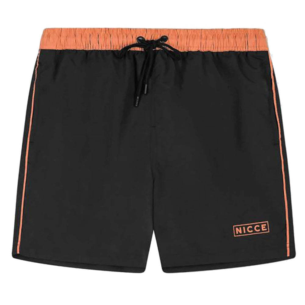 NICCE Woven Mens Swim Shorts (Size M) - Black
