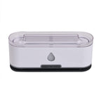 Wellbeing Portable Aroma Diffuser with 10 Pure Essential Oils - Dual Spray, 2-Color LED, Auto Shut-Off (200ml) - White