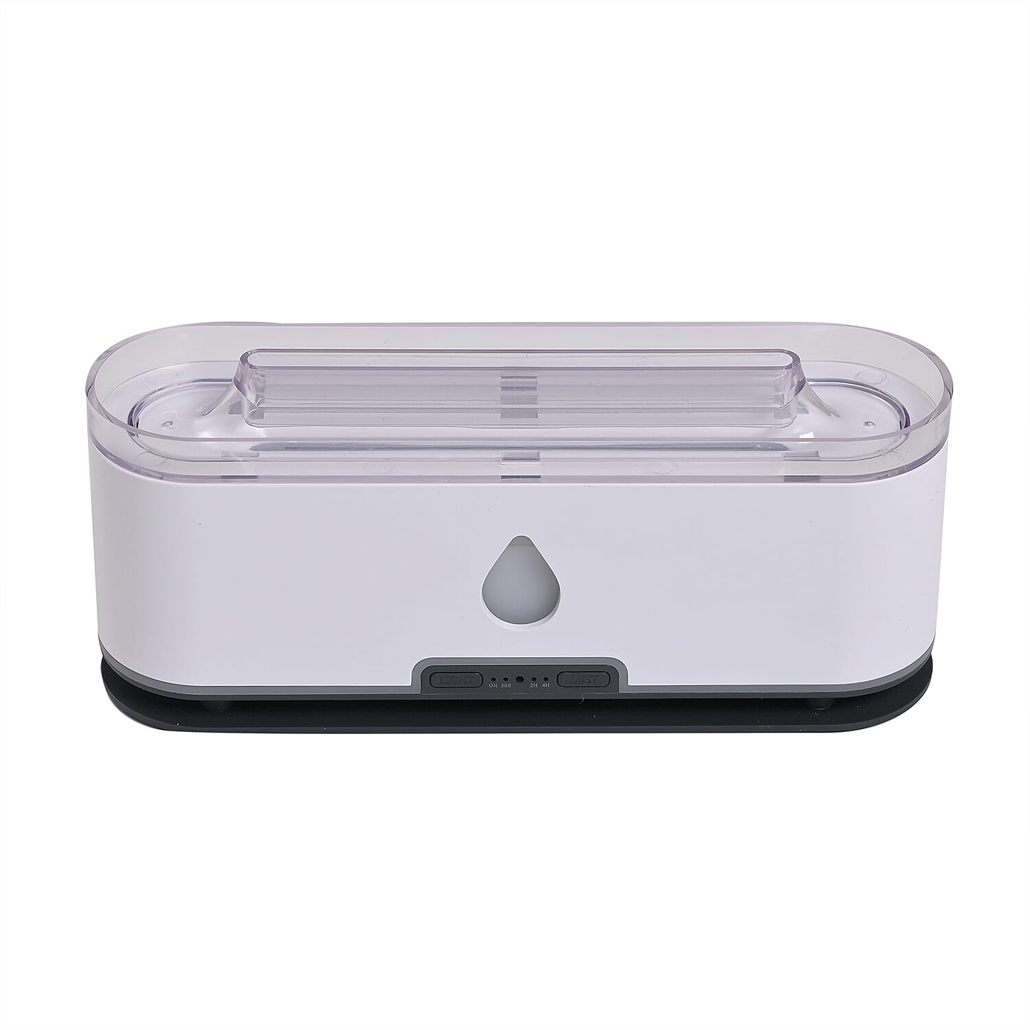 Wellbeing Portable Aroma Diffuser with 10 Pure Essential Oils - Dual Spray, 2-Color LED, Auto Shut-Off (200ml) - White