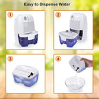 Dehumidifier with Auto Shut-off feature - White