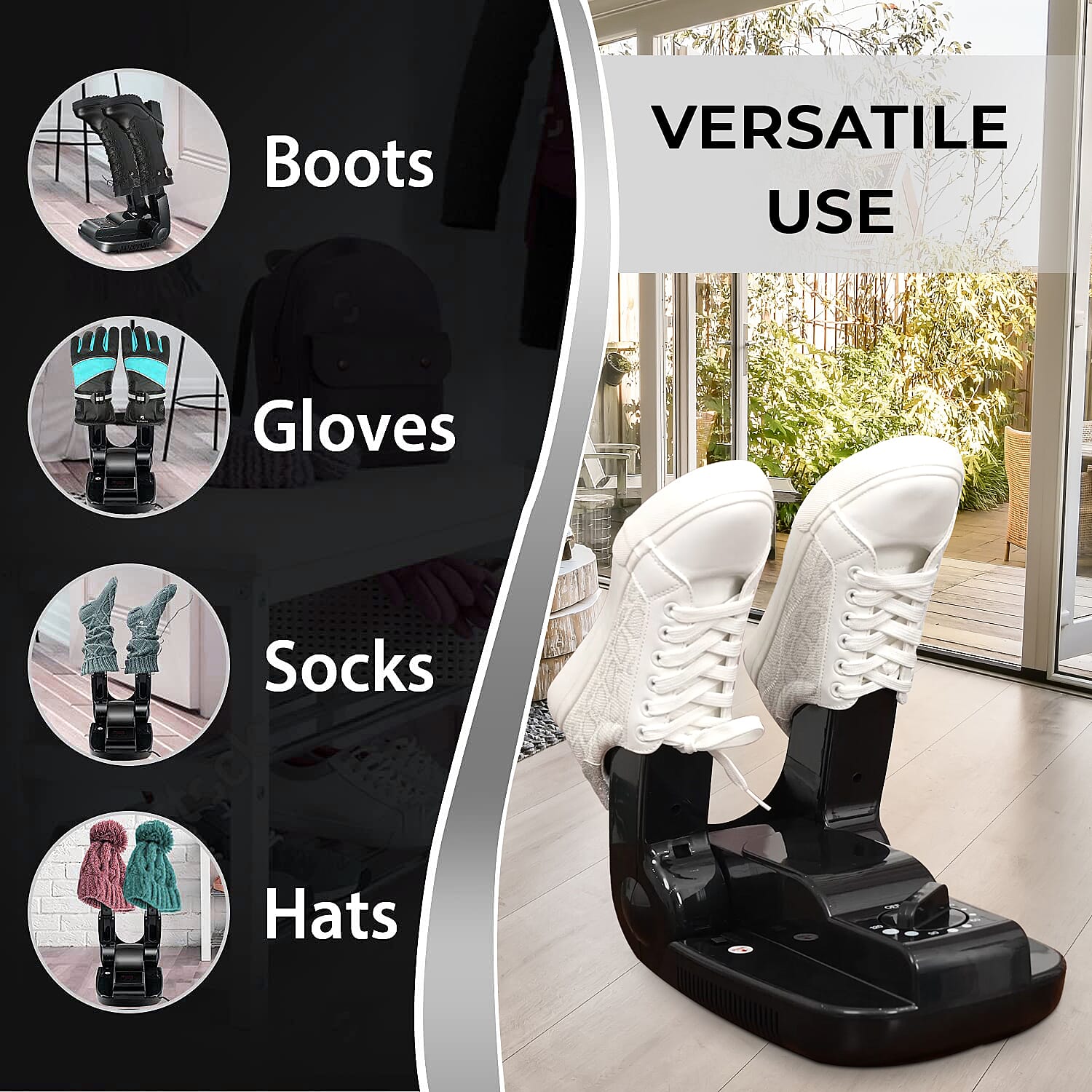 Homesmart - Foldable Electric Shoe Dryer