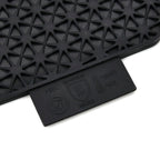 Set of 4 Heat-Resistant Silicone Pot Holders - Black