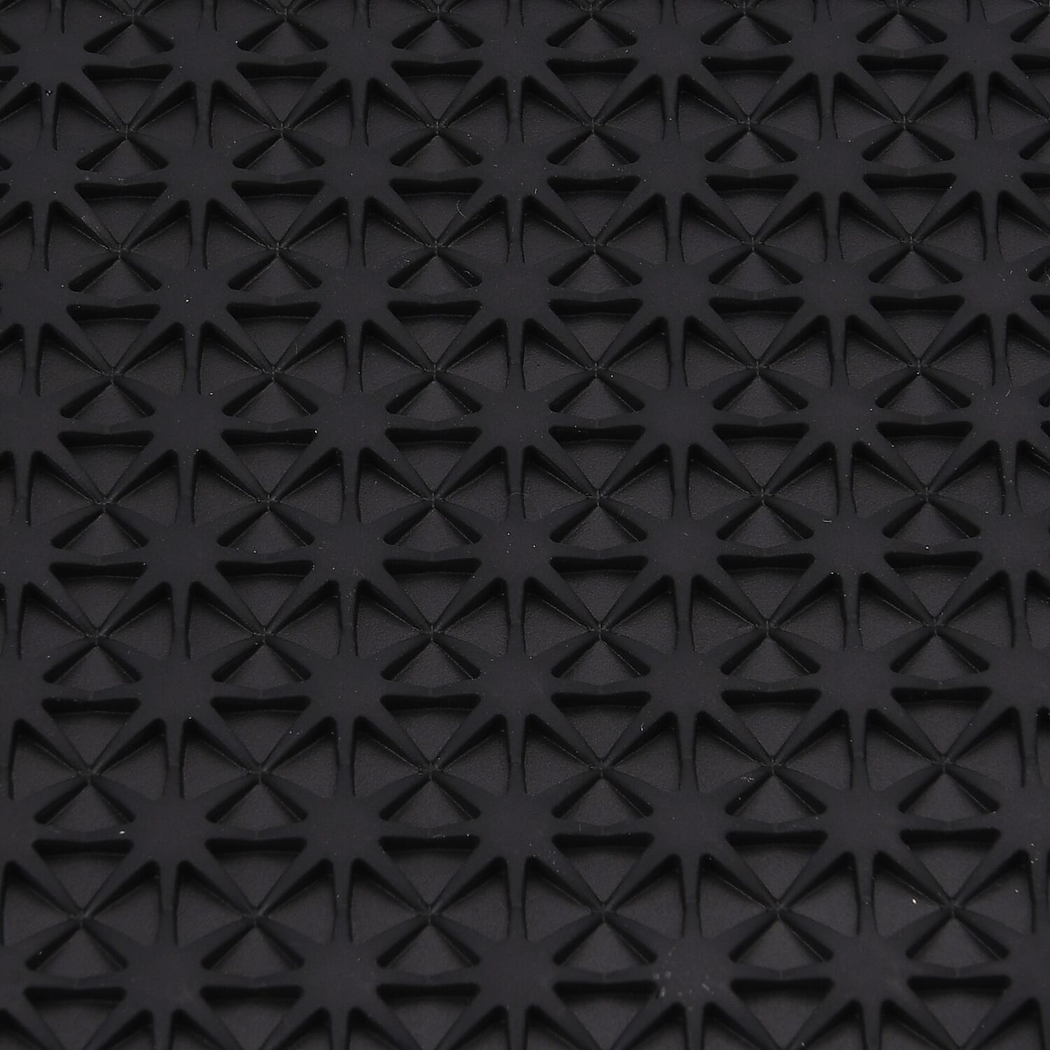 Set of 4 Heat-Resistant Silicone Pot Holders - Black