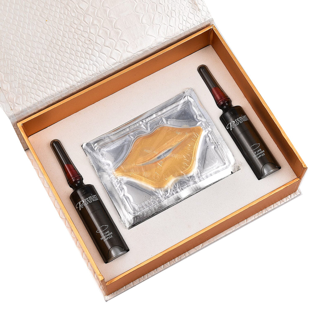 Premier Lip Line Ampoule Treatment with 10 Lip Contour Masks