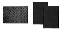 Premium Doormat Trio – Silver Metal Mat - Twin Pack Ripple Mats