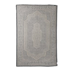 Polyester Traditional Rug and Door Mat (Size 120x1 cm) - Yellow & Yellow