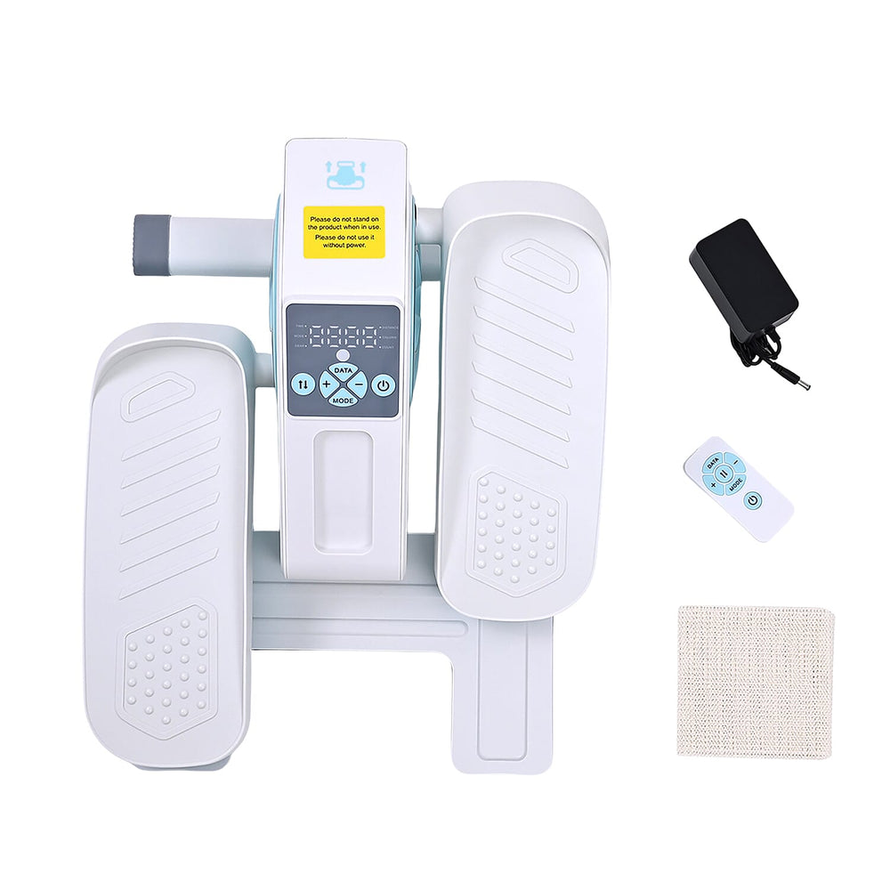 Bliss - Beyond Motorised Electric Stepping Machine for Physical Therapy - Low-Impact Fitness - White