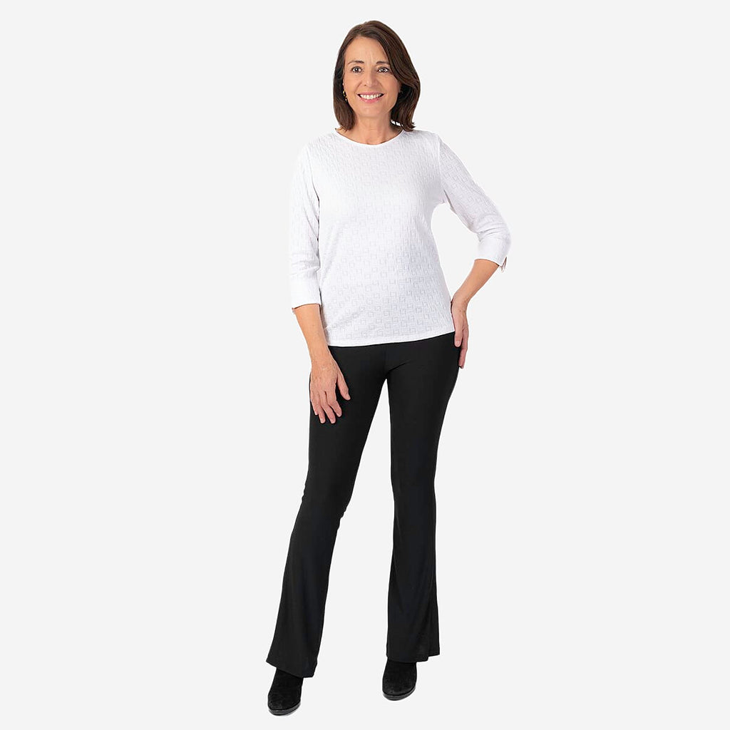 Pure And Natural Auburn Top (Size 14-16) - Ivory