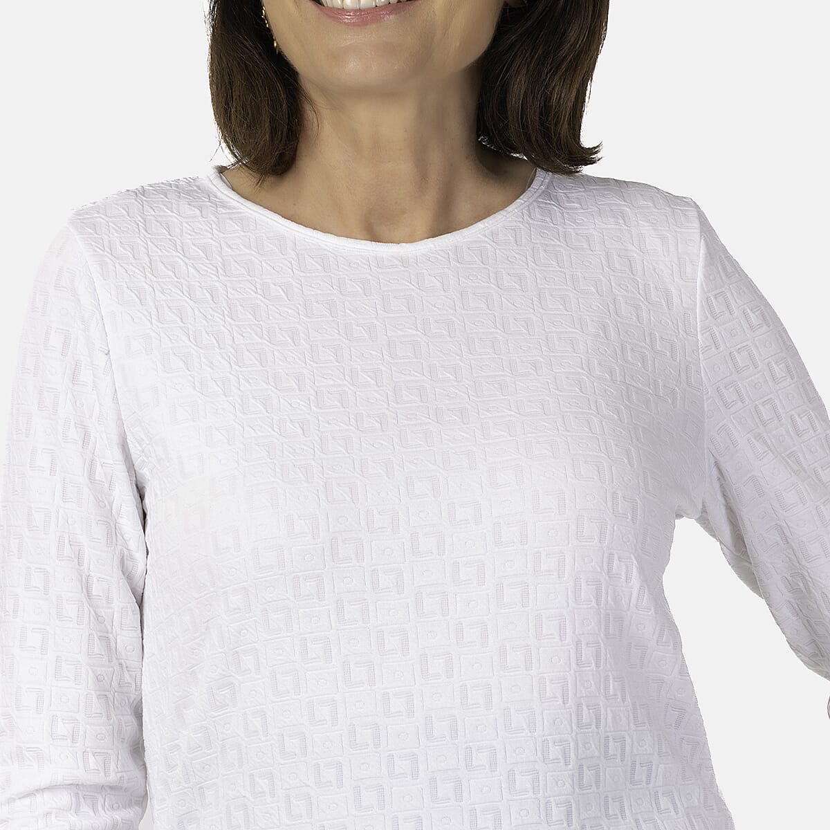 Pure And Natural Auburn Top (Size 14-16) - Ivory