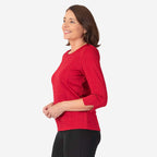 Pure And Natural Auburn Top (Size 22-24) - Red
