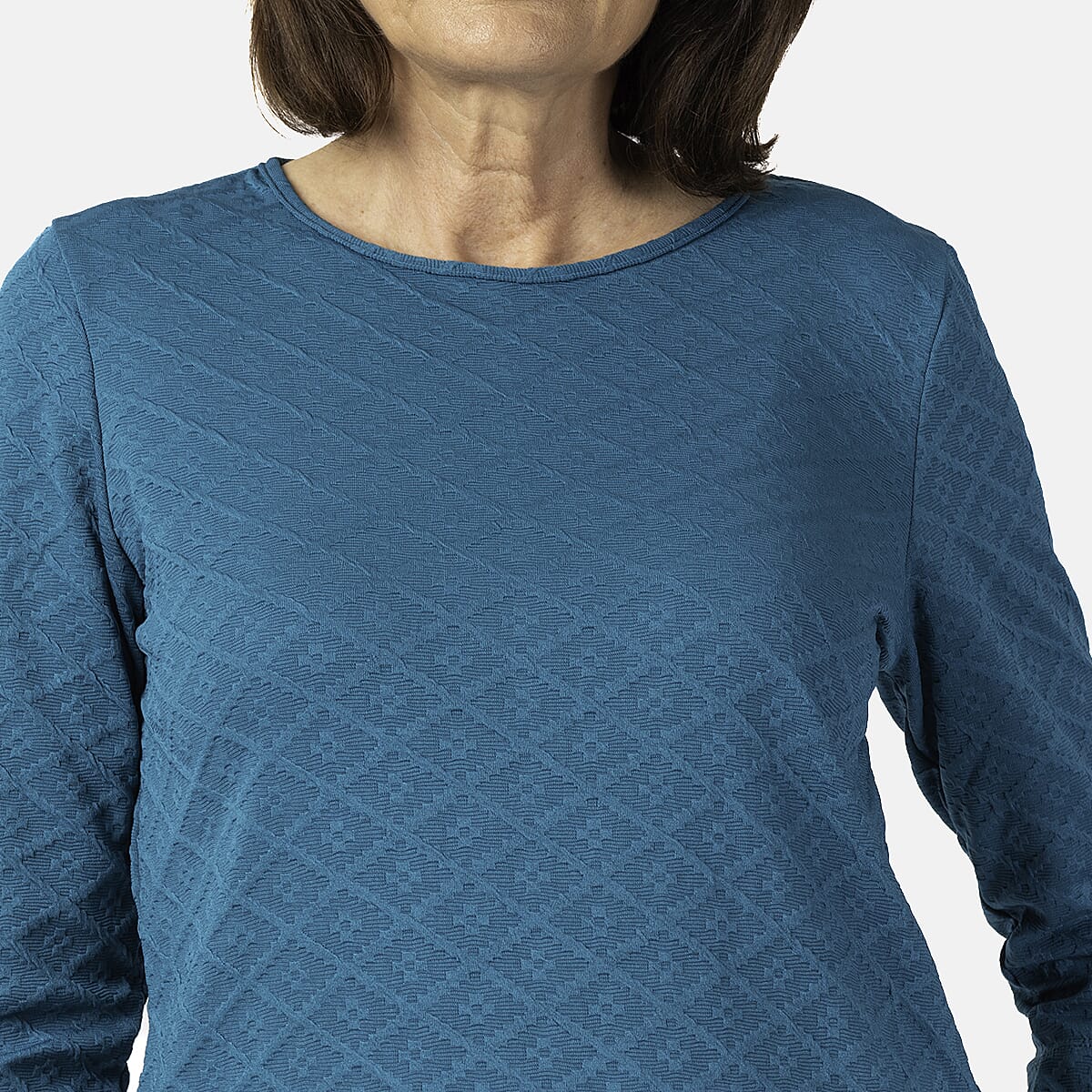 Pure And Natural Auburn Top (Size 22-24) - Teal