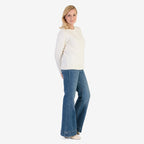 Pure And Natural Crew Neck Cardigans (Size 10) - Ivory