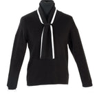 Pure And Natural Scarf Jumper (Size XL) - Black