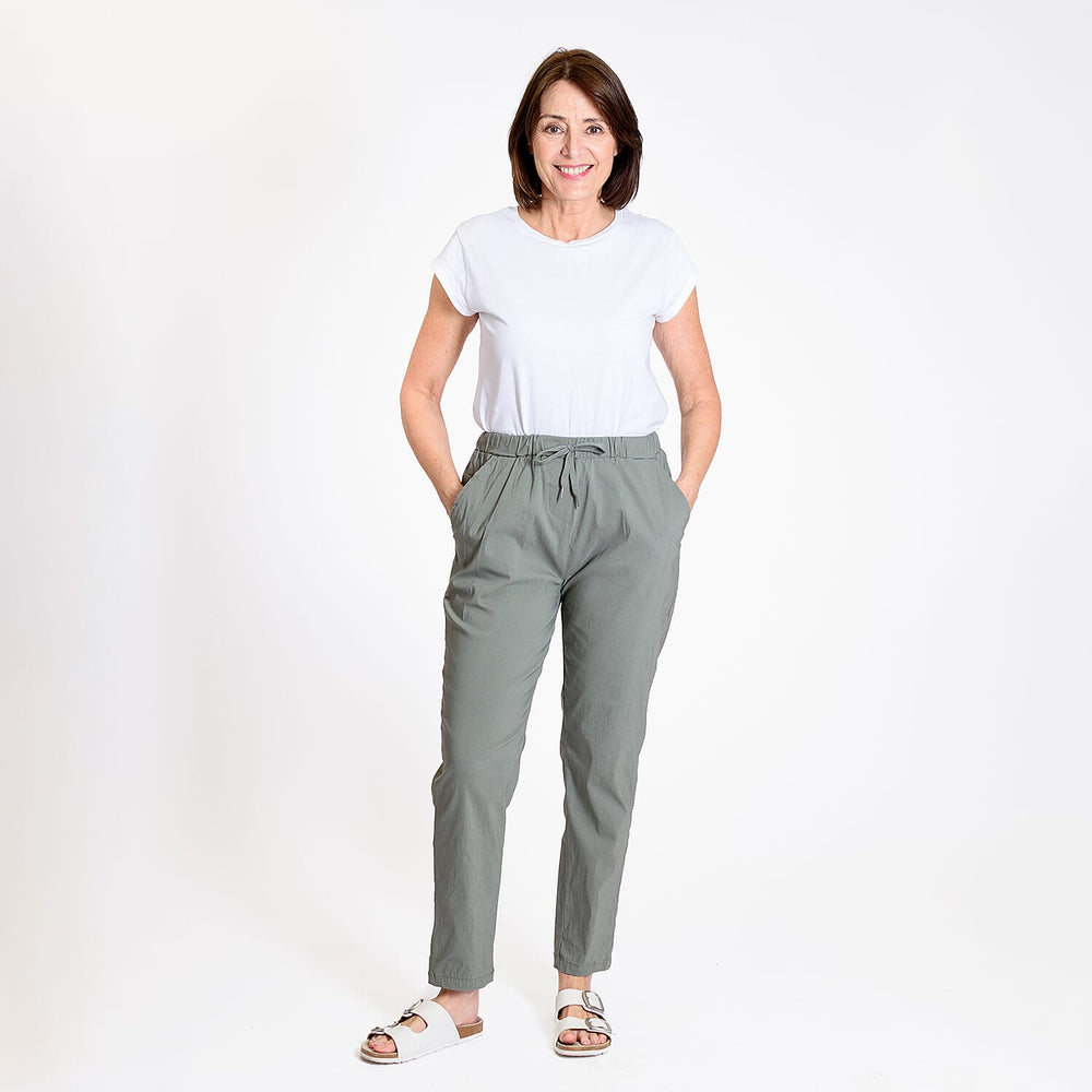 Pure and Natural - Ladies Trouser (Size 12) - Khaki