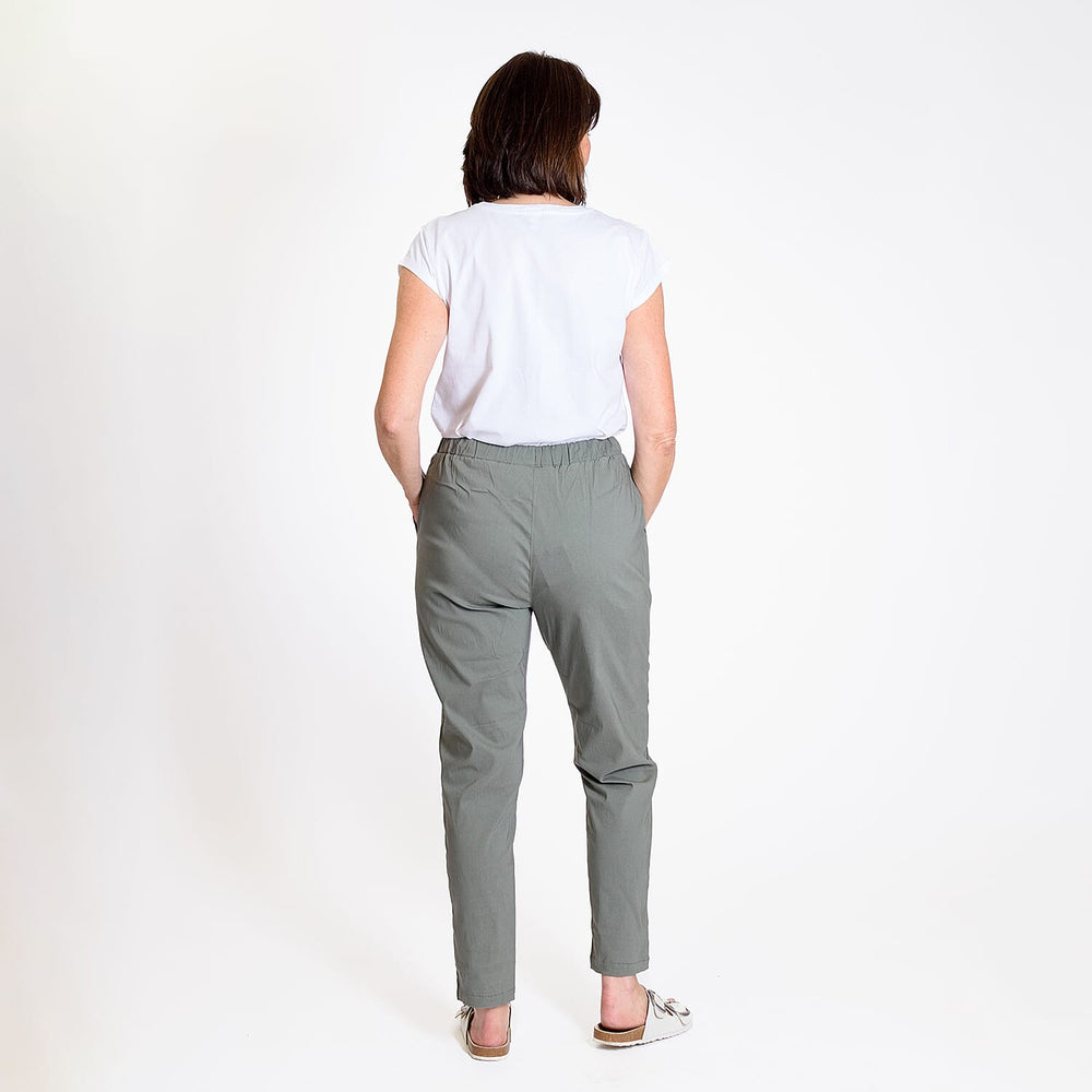 Pure and Natural - Ladies Trouser (Size 12) - Khaki