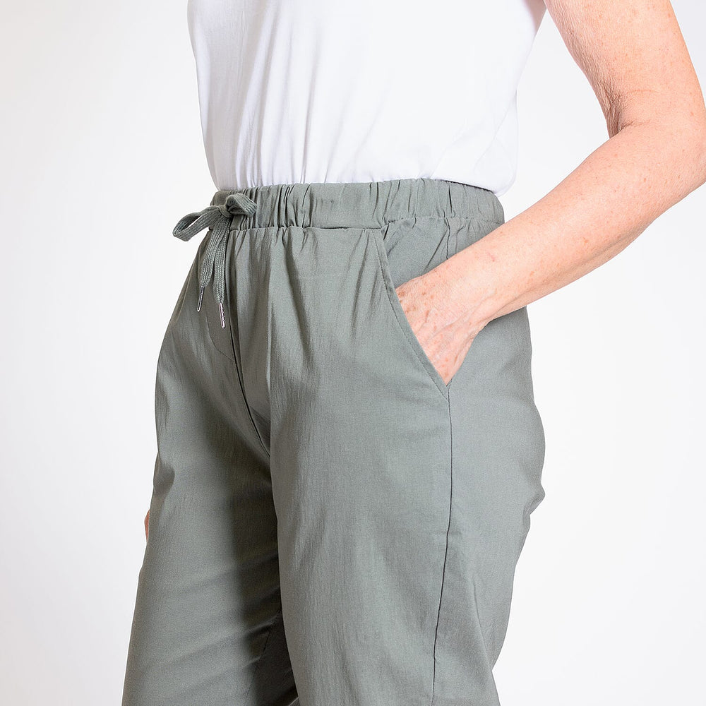 Pure and Natural - Ladies Trouser (Size 12) - Khaki