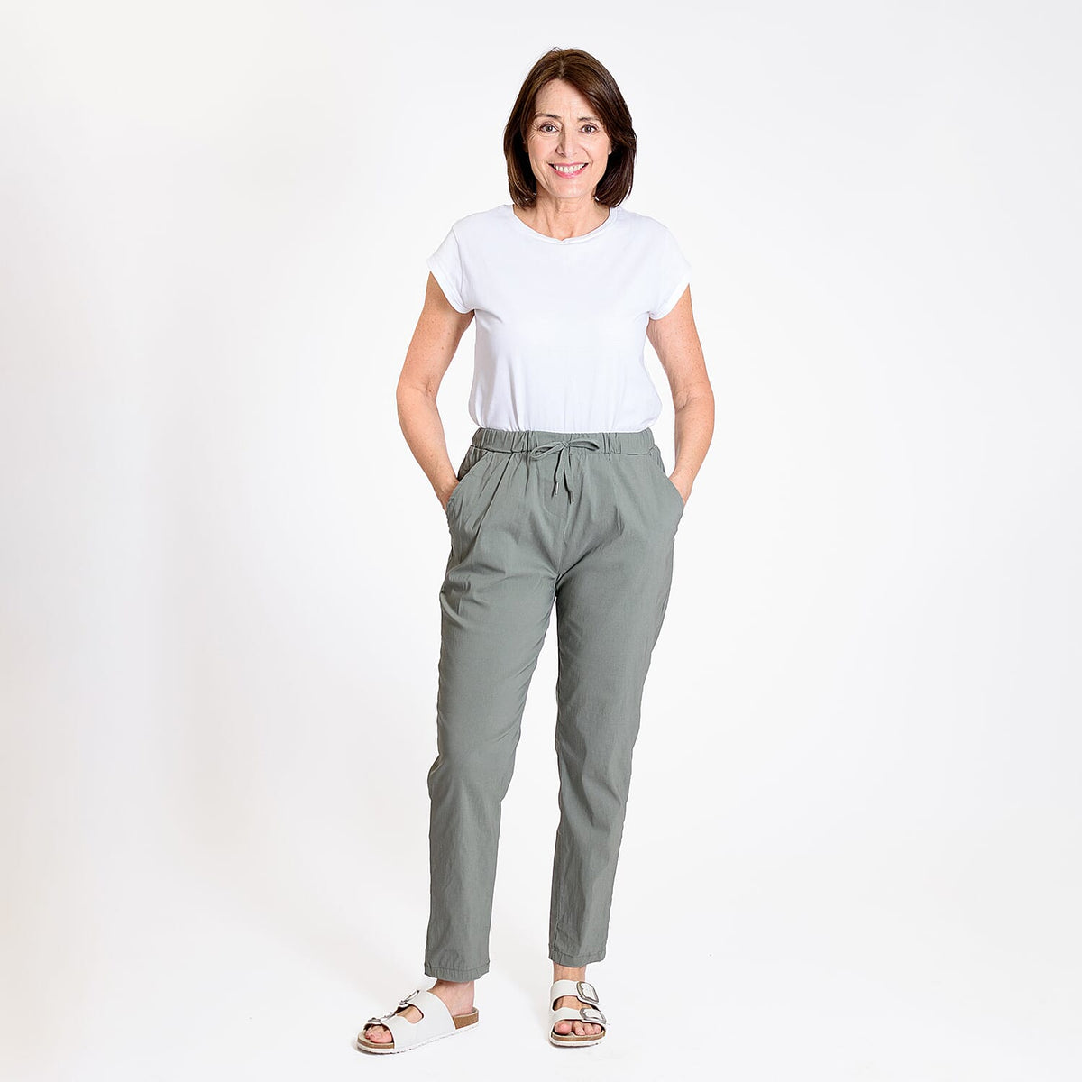 Pure and Natural - Ladies Trouser (Size 20) - Khaki