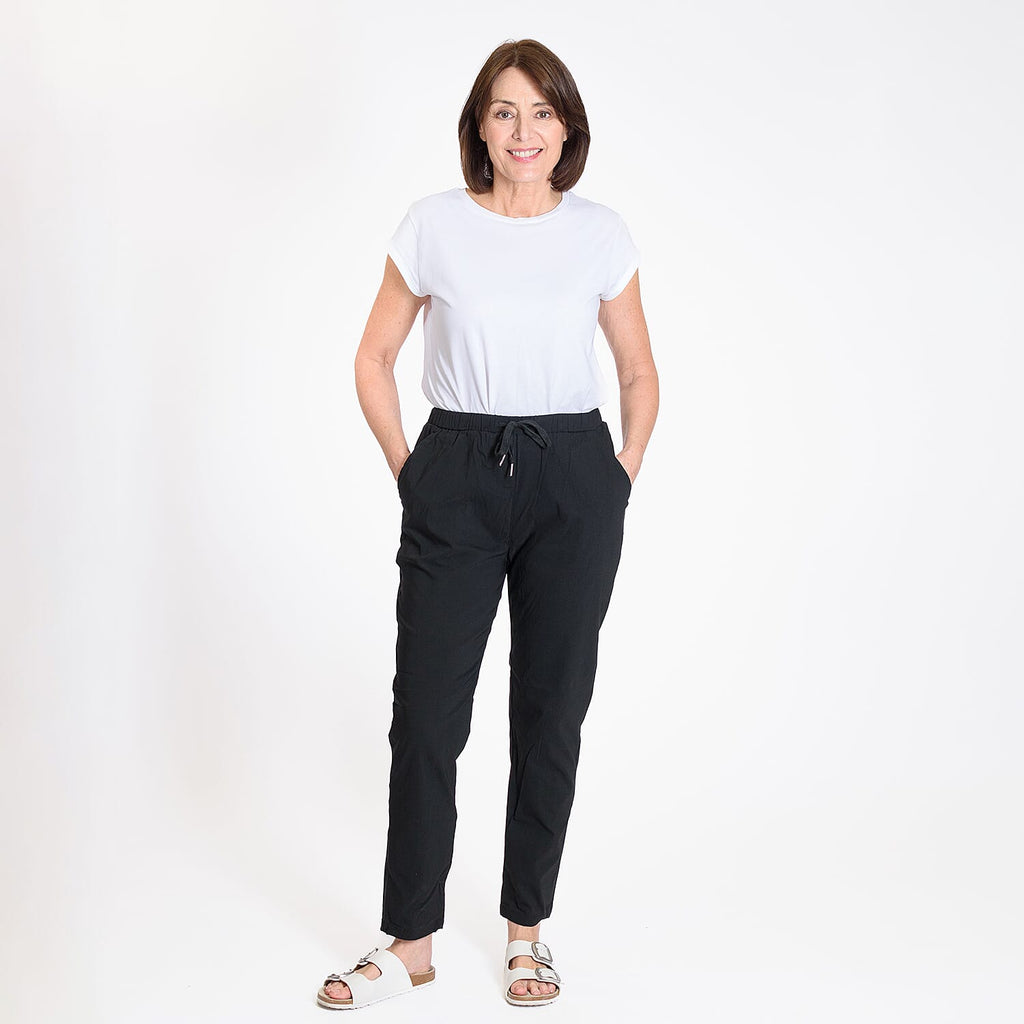 Pure And Natural - Ladies Trouser (Size 16)  - Black