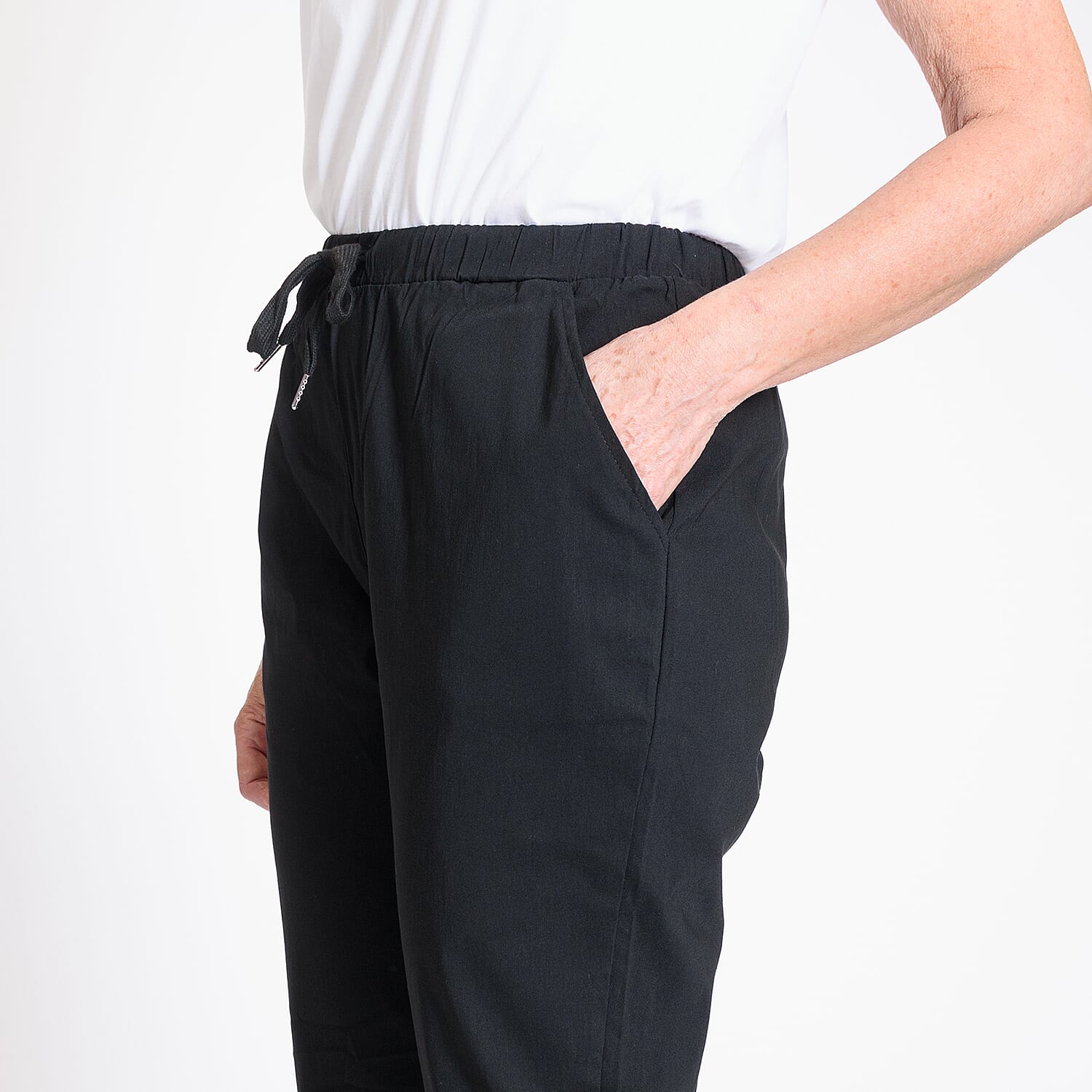 Pure and Natural - Ladies Trouser (Size 20) - Black