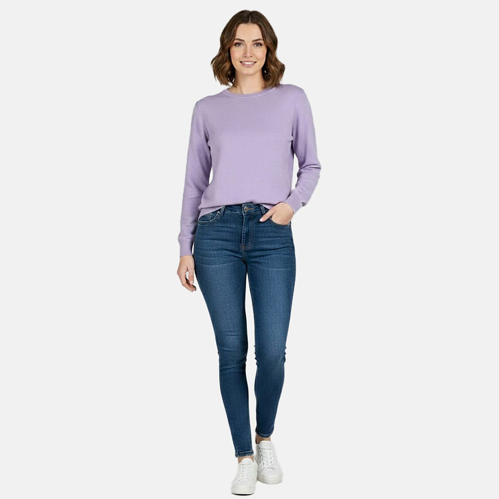 Pure And Natural Super Soft Touch Jumper (Size 20) - Lavender