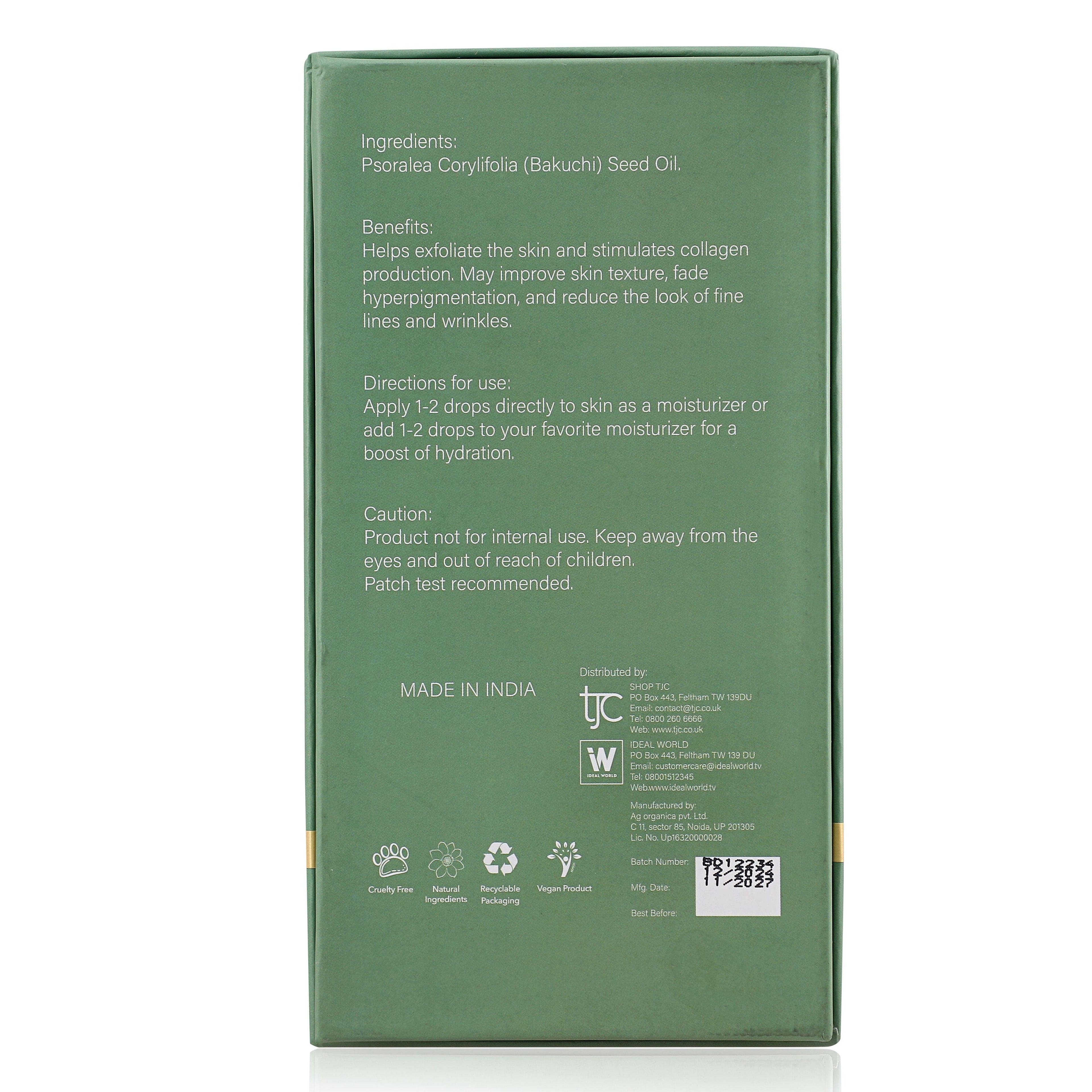 Pure Glow Bakuchi Oil - 30ml