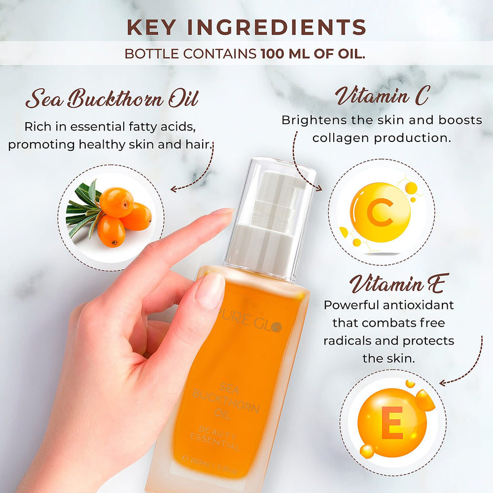 PureGlo Sea Buckthorn Oil 100 ml