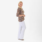 Pure & Natural Round Neck 75% ViscoseTop (Size 22-24) - Brown