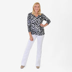 Pure & Natural Round Neck 75% ViscoseTop (Size 22-24) - Grey