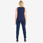 Pure & Natural Straight Leg Denim Jeans (Size 14) - Denim