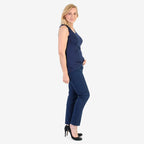 Pure & Natural Straight Leg Denim Jeans (Size 14) - Denim
