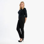 Pure & Natural Straight Leg Denim Jeans (Size 20) - Black
