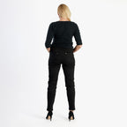Pure & Natural Straight Leg Denim Jeans (Size 20) - Black