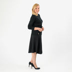 Pure And Natural Crew Neck Cardigans (Size 18) - Black