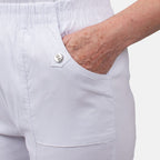 Pure and Natural Woven Trouser (Size 18) - White