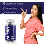 Purna - Ashwagandha Gummies Wild Berry Flavour- Helps to Decrease Stress & Anxiety, Improve Sleep (60 Gummies- 2 Months Supply)