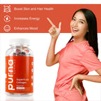 Purna - Fruit Collagen Gummies  - (60 Gummies)