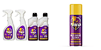 PICK OF THE DAY 5 Pack Purple Power Bundle - Including x2 Refillable Trigger Spray Bottles (500ml each), x2 Super Concentrate Solution Bottles (500ml each), x1 Foam Bottle (500ml)