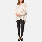 Nova of London Bow Jumper (Size - 8 to 20) - Cream