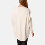 Nova of London Bow Jumper (Size - 8 to 20) - Cream