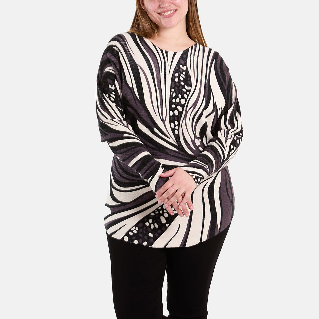 QED London Super Soft Jumper (Size M to L) - Black