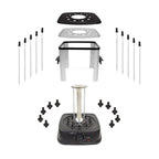 Kitchen Utensils (Size 1x1x1 cm) - Black