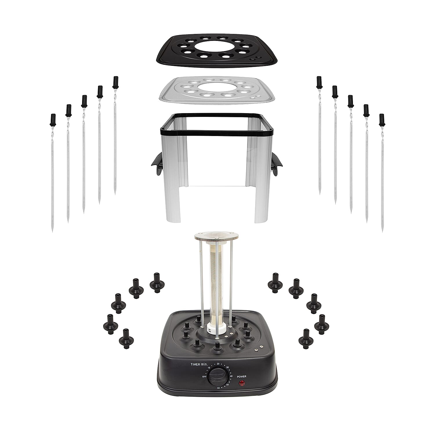 Kitchen Utensils (Size 1x1x1 cm) - Black